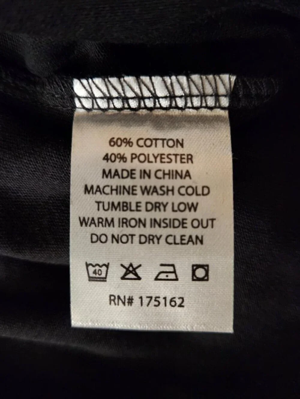 Christian Audigier Good Luck Shirt Large Black Crew Neck Graphic Rhinestones New